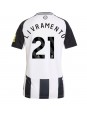 Newcastle United Tino Livramento #21 Domácí Dres pro Dámské 2024-25 Krátký Rukáv